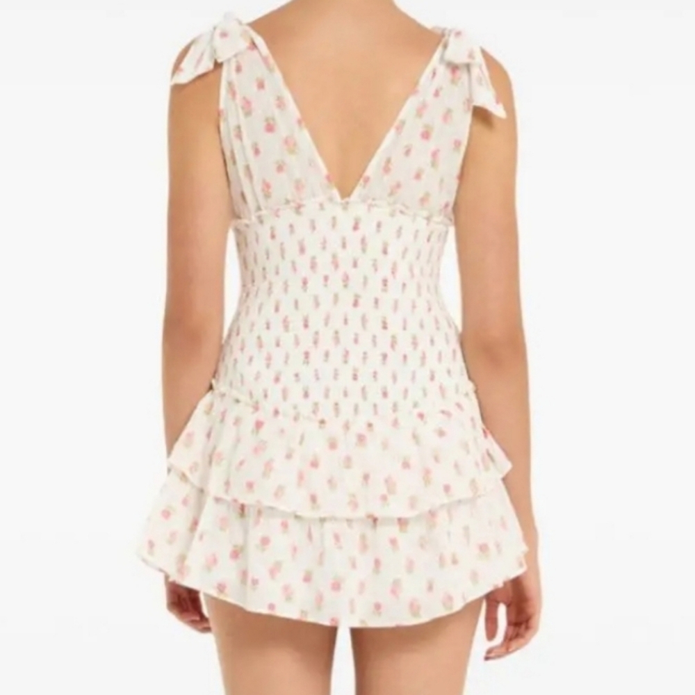NEW Without TAGS LOVESHACKFANCY MIini Tiered Ruffle Dress Size XXL - Picture 2 of 14